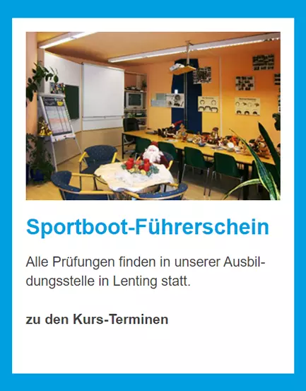 Sportboot Fuehrerschein für  Ingolstadt, Lenting, Gaimersheim, Wettstetten, Hepberg, Manching, Großmehring oder Kösching, Weichering, Eitensheim